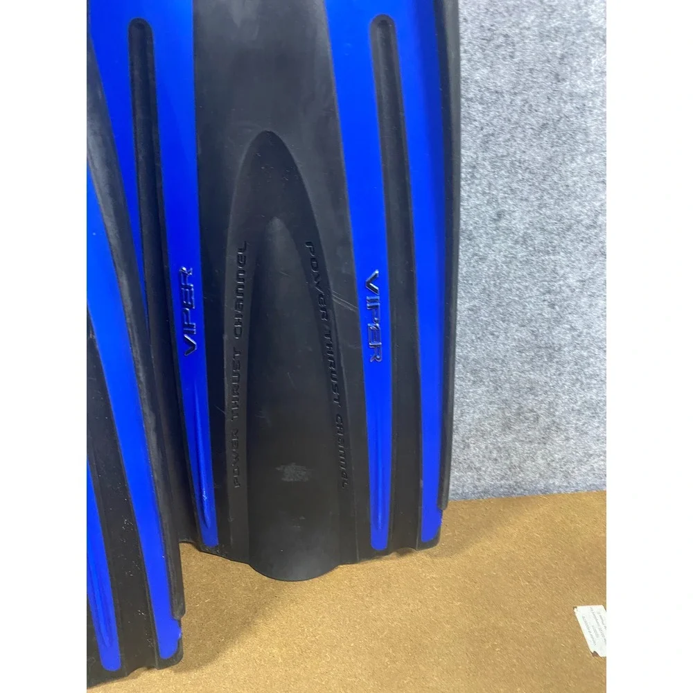 Oceanic Viper Full Foot Snorkeling Diving Fins Blue Black US 7.5-8.5 EU 39.5-41
